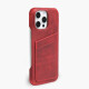 Wachikopa Full Wrap Leather Case for iPhone 16 Pro Max with Card Slots