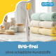 Babyton organic toothbrush made from corn, soft & environmentally friendly, ergonomic handle