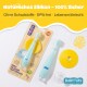 Babyton silicone toothbrush for babies 6-24 months, BPA-free & soft