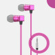 Hoco EPV02 In-Ear Stereo Headset /Kopfhörer hot pink