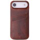 Custodia in pelle Wachikopa Full Wrap per iPhone 17 Air con scomparti per carte