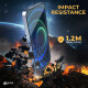 prio Shock Proof Tempered Glass for iPhone 16 Plus/15 Plus/15 Pro Max clear
