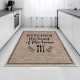 miqna kitchen runner, non-slip &amp;amp; washable mat in country style – Heart of Home