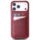 Wachikopa Full Wrap Lederhülle iPhone 17 Pro Max mit Kartenfächern