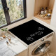 Deluxe Waterproof Washing Machine Mat, Non-Slip, Grey – Refreshing Wash