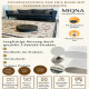 miqna kitchen runner, non-slip &amp;amp; washable mat in country style – Heart of Home