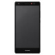 Display Unit + Frame voor Huawei Mate S zwart