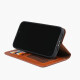 Funda de piel Wachikopa compatible con iPhone 16 Pro Max con ranura para tarjetas