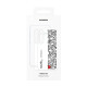 Étui à rabat Samsung pour Galaxy S25 Blanc