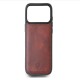 Étui en cuir Wachikopa pour iPhone 17 avec emplacement pour carte, compatible MagSafe