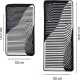 Set alfombras de baño antideslizantes Miqna de 2 piezas, lavables (60x100 y 50x60 cm)