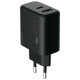 beclad. 45W 2 Port Travel Adapter (C+A Max 20W) BE-PT745