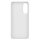 Étui en silicone Samsung pour Galaxy S25 Edge Gris clair EF-PS937CJEGWW