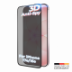 prio 3D Anti-Spionage-Schutzglas für iPhone 17e / 16e schwarz | Panzerglas, Displayschutglas