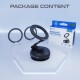 prio Magnetic Car Phone Holder for Windshield & Dashboard