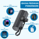 UFUZON Ishiva Mini Power Bank 5000 mAh USB-C, Wireless Portable Charger