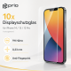 prio 10x Displayschutzglas für iPhone 14 / 13 / 13 Pro transparent | Panzerglas
