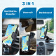 UFUZON Ishiva 3-in-1 Car Phone Holder with Strong Suction Cup