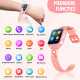 UFUZON Ishiva Kids Smartwatch with 4G GPS Tracker and Phone, IPX7 Waterproof