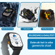 UFUZON Ishiva Smartwatch 1.96 inch AMOLED HD Display for with Bluetooth telephony