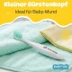Babyton organic toothbrush made from corn, soft & environmentally friendly, ergonomic handle