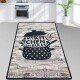 miqna Kitchen Rug Grey White Black, Non-Slip – Design My Kitchen My Rules