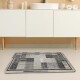 Set de tapis de bain antidérapants Miqna, 2 pièces, lavables (60x100 et 50x60 cm)