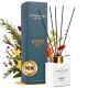 Fragancia para habitación con barra aromática y difusor, bergamota, cedro, ylang ylang, pachulí, 110 ml