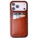 Wachikopa Full Wrap Leather Case for iPhone 17 Pro Max with Card Slots