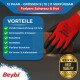 Beybi | 12 pairs of work gloves - polyester, nitrile 1/2 coating