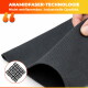 FireMat Black Edition Fireproof Mat 60x70cm | Heat Protection Mat