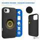 Silikonový kryt Prio Liquid Silicone Case MAG pro iPhone 17e/16e černý