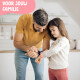 UFUZON Ishiva Kids Smartwatch with 4G GPS Tracker and Phone, IPX7 Waterproof