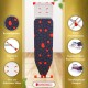 Ironing board, iron rest, ironing board cover 36X114cm, height 50-80cm, black