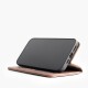 Étui portefeuille en cuir Wachikopa compatible avec l'iPhone 16 Plus