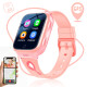 UFUZON Ishiva Kids Smartwatch with 4G GPS Tracker and Phone, IPX7 Waterproof