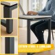 MMX METAL desk, light grey top, black frame, 140x70