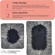 Miqna 2-piece non-slip bath mat Set , washable (60x100 &amp;amp; 50x60 cm)