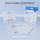 prio Charge & Sync USB C to Lightning Cable MFi certified 1.2m white