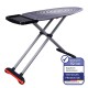 Ironing board 46x127 cm, height-adjustable, non-slip, for steam ironing station, Ironing Board