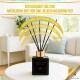 Room fragrance with scented sticks, violet, jasmine, black orchid, cinnamon - 110 ml