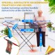 Devecioğlu Clothes Airer 20m Capacity, Extendable, Space Saving, Black