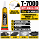 T-7000 Universalkleber 15 ml – Schwarz | Ideal für Reparaturen an Smartphones, Tablets und mehr