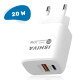 UFUZON Ishiva USB C Adapter Charger USB Plug - 20W Fast Charger
