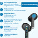 UFUZON Ishiva Wireless 5.3 Bluetooth In-Ear Headphones with Noise Cancellation