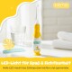 Sonic Baby Toothbrush with LED & Replacement Head, Extra Soft, BPA-Free (0-3 Years)