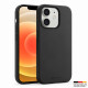 prio Liquid Silicone Case for iPhone 12 mini black