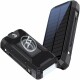 UFUZON Ishiva Solar Power Bank 30000mAh, Wireless Qi 22.5W QC 3.0 USB-C