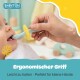 Babyton silicone toothbrush for babies 6-24 months, BPA-free & soft