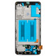 Display Samsung + Marco (Ensamblado) A415F Galaxy A41 negro GH82-22860A